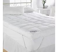 5" Mattress Topper | Deeper Mattress Topper for Deeper Healthy Sleep | Silpure Antimicrobial Technology | Elasticated Corner Straps | 100% natural goose feather | Easylife Lifestyle Solutions | Double