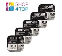 Maxell 18292900 Single-use Silver Oxide Battery - Batteries (Single-Use Battery, Silver Oxide, 1.55 V, 10 Pieces) 17 mAh, Hg (Mercury)