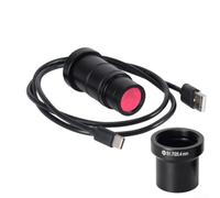 5 Megapixel CMOS Microscope Camera USB2.0 for Lab Analysis Circuit Board Check Metal Body