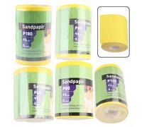 5 Meter Sanding Roll with Aluminum Oxide Grit 40 60 80 120 180 for Body Filler Shaping Paint Stripping and Edge Blending (120#)