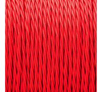 5 Meter Vintage 3 Core Twisted Electric Cable Fabric Covered Wire Italian Braided 0.75 mm Electrical Cable Flexible Wire for Lighting Other Appliances