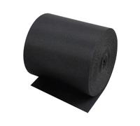 5 Meters 10-100mm Wide Nylon Webbing Strap - 0.7mm Thick Sewing Tape for Backpacks, Bags, and DIY Accessories,Black,100mm