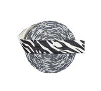 5 Meters 15mm Lace Leopard Animal Print Folded Elastic Band, Spandex Headband Sewing Trim,C-04,15mm
