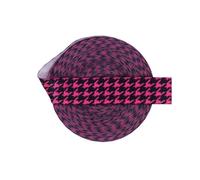 5 Meters 15mm Lace Leopard Animal Print Folded Elastic Band, Spandex Headband Sewing Trim,C-15,15mm