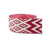 5 Meters 38mm Jacquard Nylon Webbing, Backpack Shoulder Strap, Decorative Embroidery Webbing, Sewing Accessories,Rd200-02,38mm
