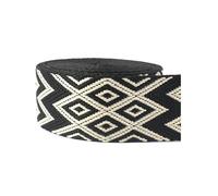 5 Meters 38mm Jacquard Nylon Webbing, Backpack Shoulder Strap, Decorative Embroidery Webbing, Sewing Accessories,Rd200-05,38mm