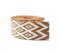 5 Meters 38mm Jacquard Nylon Webbing, Backpack Shoulder Strap, Decorative Embroidery Webbing, Sewing Accessories,Rd200-04,38mm