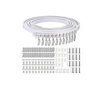 5 Meters Bendable Ceiling Curved Curtain Track Flexible Ceiling Curtain A