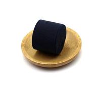 5 Meters Elastic Band Width 4 cm Color Elastic Decorative Webbing for DIY Garmen Sewing Accessories, Navy Blue, 40mm