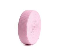 5 Meters Flat Elastic Band,2cm Stretchable Waistband Tape,Pink Elastic Cord for Waist,Cuffs
