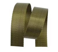 5 Meters Nylon Webbing Band 20-38mm, for Bag Strap, Backpack Belt, Ribbon Tape, Bias Binding DIY Sewing Project,A Green,20mm