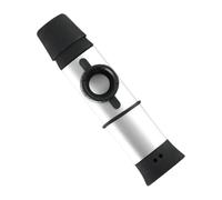 ＡＷＨＡＯ 5 Methods Kazoo Instrument, Good Companion, Lightweight, Compact, Practical Gift with String, Mini Kazoo Toy, Beginner, Silver