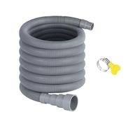 5 Metre Waste Water Hose Motorhome, Waste Water Hose Caravan, Foldable Drain Hose with Adjustable Adapter, Leak-proof & Space-saving - for Campers, Trailers (3 Metres)