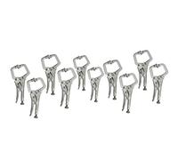 5” Mini Locking C Clamps Adjustable Fastener Welding Clamp Mole Grips 10 Pack