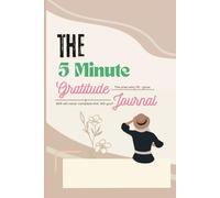 5-Minute Gratitude Journal (180 Days): Daily Prompts for Mindfulness, Positivity & Inner Peace