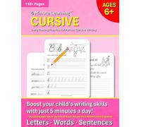 5 Minute Learning CURSIVE: Daily Tracing Practice for Perfect Cursive Writting: Boost Your Child's Cursive in Just 5 Minutes a Day - Fun, Simple, and Proven Elementary Learners!