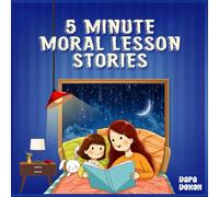 5 Minute Moral Lesson Stories: 5 Stories in 1 Book? Kids Books That Teach Life Lessons, Jungle Story Books for Kids Age 5-7, Bed Time Stories for Kids