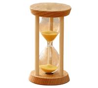 5 Minute Sand Timer, Wooden Hourglass Timer, Decorative Sand Clock for Kitchen, Restaurant, Office, Classroom