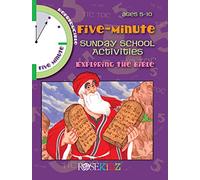 5 Minute Sunday School Activities: Exploring the Bible: Ages 5-10