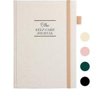 5 MINUTES A DAY Self-Care Journal, Wellness & Daily Reflection Notebook - Mental Health & Anxiety Guided Journal for Women - Self Care Planner, ADHD Planner with Mood Tracker - (Beige)