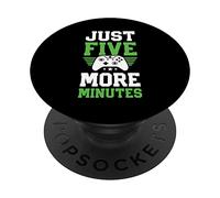 5 More Minutes Gamer Video Controller PopSockets Swappable PopGrip