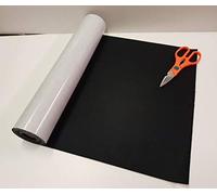 5 Mtrs x 450mm Wide roll of Black Sticky Back SELF Adhesive Felt/Baize