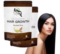 5 Natural Black Herb Blend Tea - 15 Count Daily Infusio For Thinning Loss Reduction & Scalp Care(2pcs)