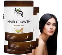 5 Natural Black Herb Blend Tea - 15 Count Daily Infusio For Thinning Loss Reduction & Scalp Care(4pcs)
