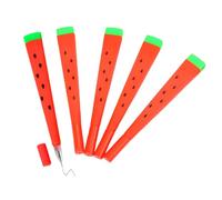 5 Neutral Pens, Creative Watermelon Shape, Black Ink, Novel Children's Writing Pen, Cute Stationery, Suitable for School Office.