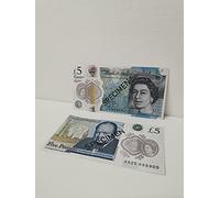 £5 Note Prop Money Prank Joke Poker Party Film Drama (1x £5 Note)