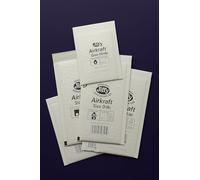 5 of Each White Jiffy Airkraft JL000 / JL00 / JL0 / JL1 & JL2 Bubble Lined Padded Mailers