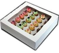 5 of Mini Cupcake Box - White - Holds 24 Mini Cupcakes