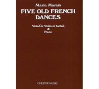 5 Old French Dances. Viola And Accomp..: For Viola, Violin, Cello & Piano
