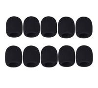 .5" Opening, Stretchable to 2", 2.75" Height, High-Density Sponge, Compatible with Standard Stage Mics for Karaoke, KTV, Conference, Outdoor Performance