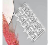 5 or 10 Space None Nails Display Rack Clear Acrylic Construction for Manicure Training and Retail Transparent None Nails Stand