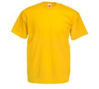 5 or 3 Pack Mens Fruit Of The Loom 100% Cotton T-Shirts Plain Tee Shirts Top