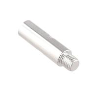 5 Over 8 Through 11 to M14 Thread Adapter Extension Bar for Angle Grinder Plus Car Polisher - Metal Polisher Buffer Rod 80mm or 120mm Optional Length 1-Piece(A)