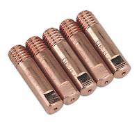 5 PACK 0.6mm Contact Tip for MB15 Welding Torches - MIG Welding Contacts