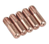 5 Pack 0.8mm Contact Tip For Mb14 Welding Torches - Mig Welding Contacts