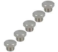 5 Pack 1/4" BSP Hex Blanking Plug Port Air Line Compressor Fitting
