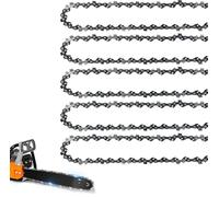 5 Pack 10 Inch Chainsaw Chain 3/8" LP Pitch .050" Gauge 40 Drive Links Replacement for Echo CS-271 CS280, Worx WG309, Sunjoe SWJ807E, Remington RM1035P, Craftsman S40