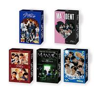 5 Pack/150 Pcs Stray Kids Lomo Card Kpop Photocards Greeting Card with Postcards Box