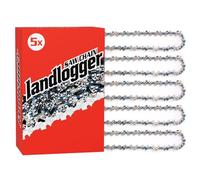 5 Pack 18 Inch Chainsaw Chain .325" Pitch .050" Gauge 72 Drive Links Fits Husqvarna 440, Echo CS-400, Jonsered - 591094872, 20lpx072g