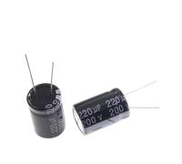 5 Pack 220uF 200V 220MFD 200 Volt Aluminum Electrolytic Capacitors 16 * 25mm Radial 220mf200v 220uf200v 200v220mf 200v220uf