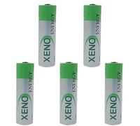 5-Pack 2400mAh 3.6V XL-060F Water Meter Electric Meter Flow Meter Battery AA Lithium Battery for Xeno Energy