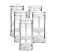 5 Pack 30ml Pp Refillable Deodorant Bottles with Rotating Base