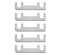 5 Pack 32V Flat Plate Car Fuses, Silver Bolt Battery Fuse for Auto Motorcycle, Over-Current Short-Circuit Protection, 30A-100A Optional(100A)
