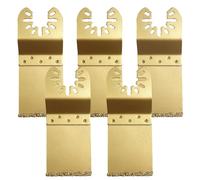 5 Pack 35mm Carbide End Cut Multi Tool Blades for Bricks