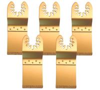 5 Pack - 35mm Carbide End Cut Multi Tool Blades for Bricks, Plaster And Grout Removal Cutter Saw Set Compatible with Dremel Fein Multimaster Makita Etc Oscillating