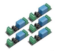 5 Pack 3V Relay Module with Optocoupler Isolation, High Level Trigger Switch Board Compatible with for esp8266 for esp32 for arduino for raspberry Pi, 10A Load Control AC 250V DC 30V